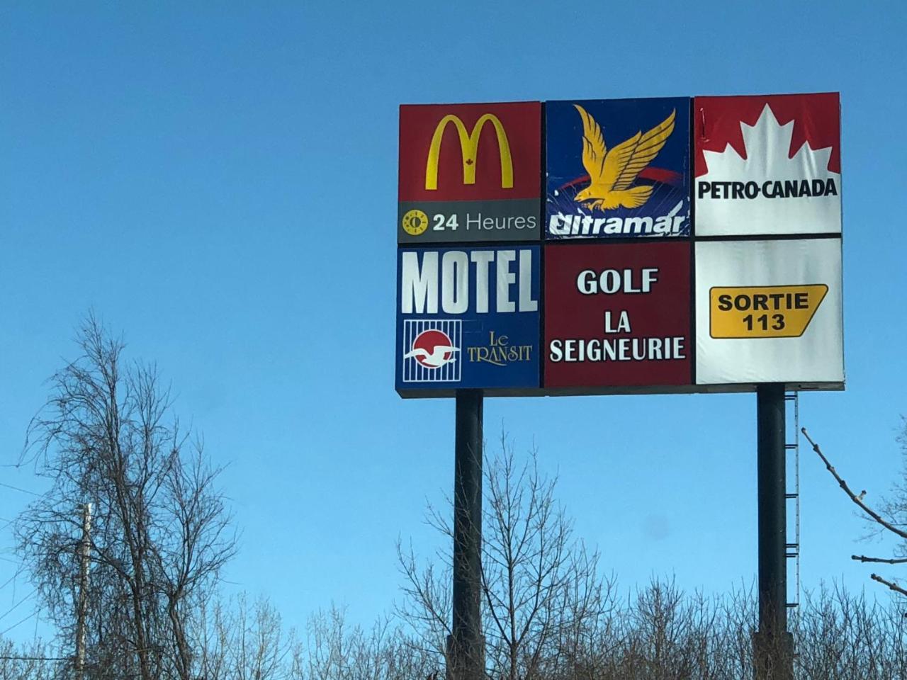 Motel Le Transit Mont-Saint-Hilaire Kültér fotó